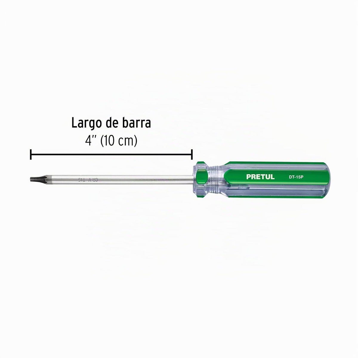 Pretul DT-6P, Juego de 6 desarmadores Torx mango de PVC