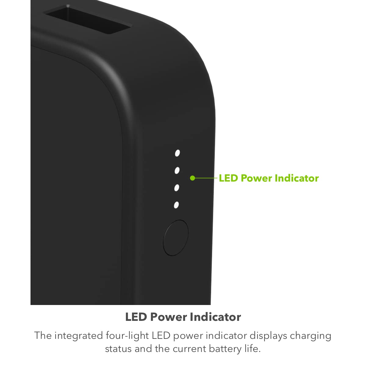 mophie Powerstation 2023 con Banco de energía PD - Batería Interna Grande de 10.000 mAh, (2) Puertos USB-A y (1) Puerto de Entrada/Salida de Carga rápida USB-C PD de 20 W, Apto para Viajes