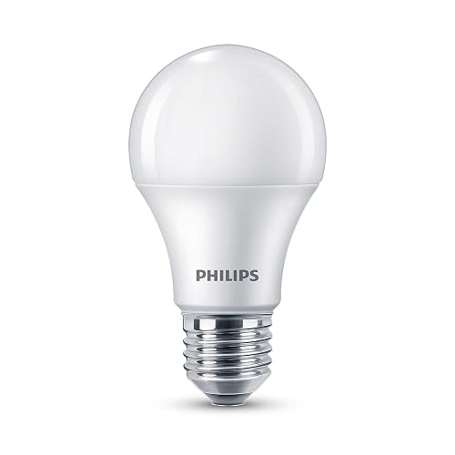 Philips LED EcoHome Paquete de 8 Focos 10W Luz Fría, Ahorro de Energía, Iluminación Potente para el Hogar, Encendido Instantáneo, Larga Duración, Uso Diario en Diferentes Espacios