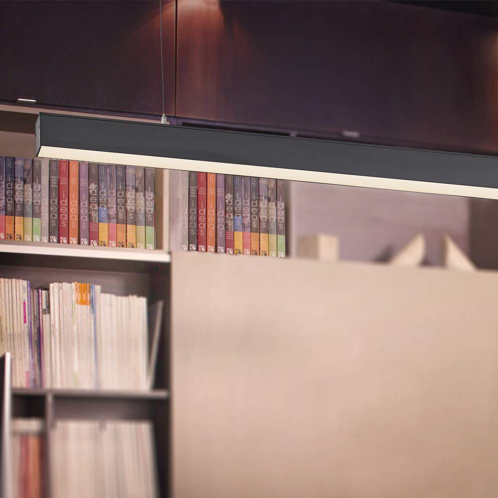Tecnolite Lámpara Colgante LED, Luz de Techo LED Minimalista, 45 W, Luz Blanca 4 000 K, Atenuable, 100 - 240 V, 950 lm,
