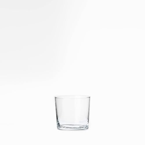 Borgonovo | Olimpia Juego de Botella y Vaso de Vidrio Polka para Mesa de Noche 1 l | Botellas de vidrio | Jarra de Vidrio | Jarra y Vaso | Para agua, jugo, leche, limonada.