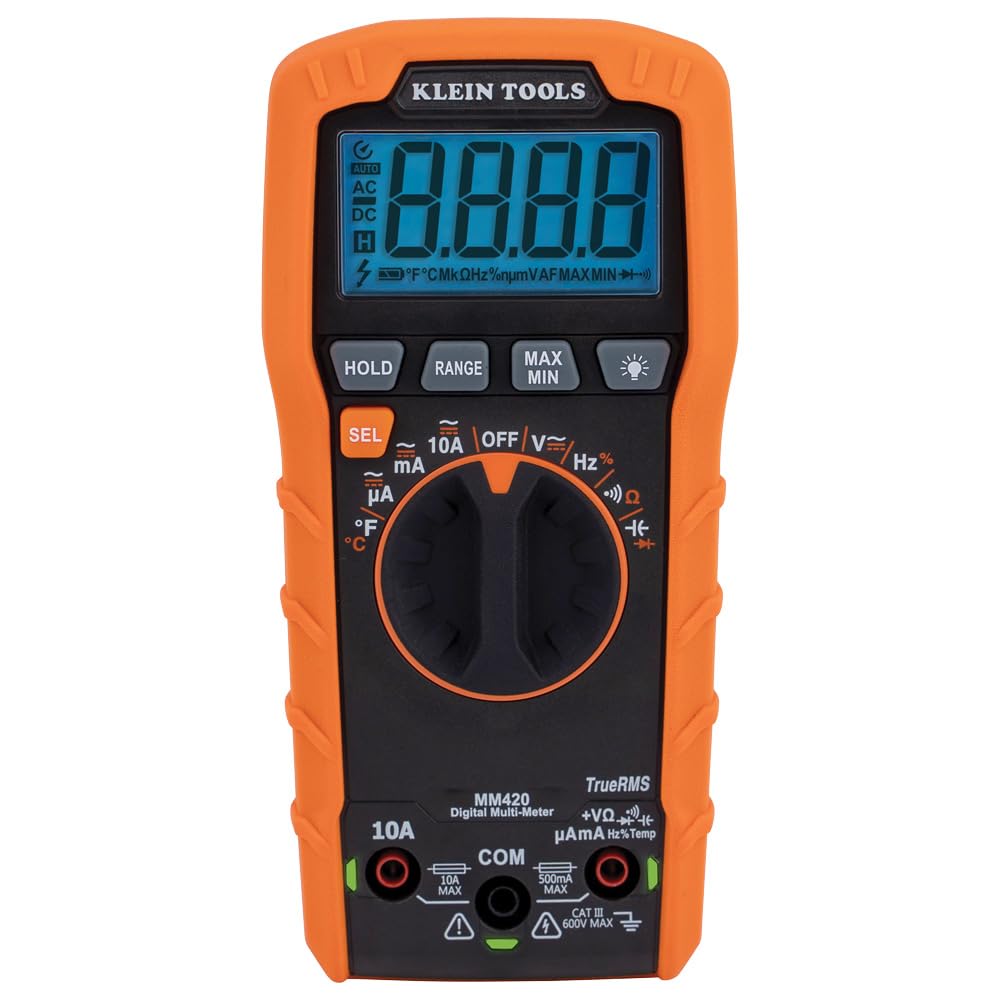 KLEIN TOOLS MM420 | Multímetro Digital | TRMS | Voltaje Y Corriente - Digital
