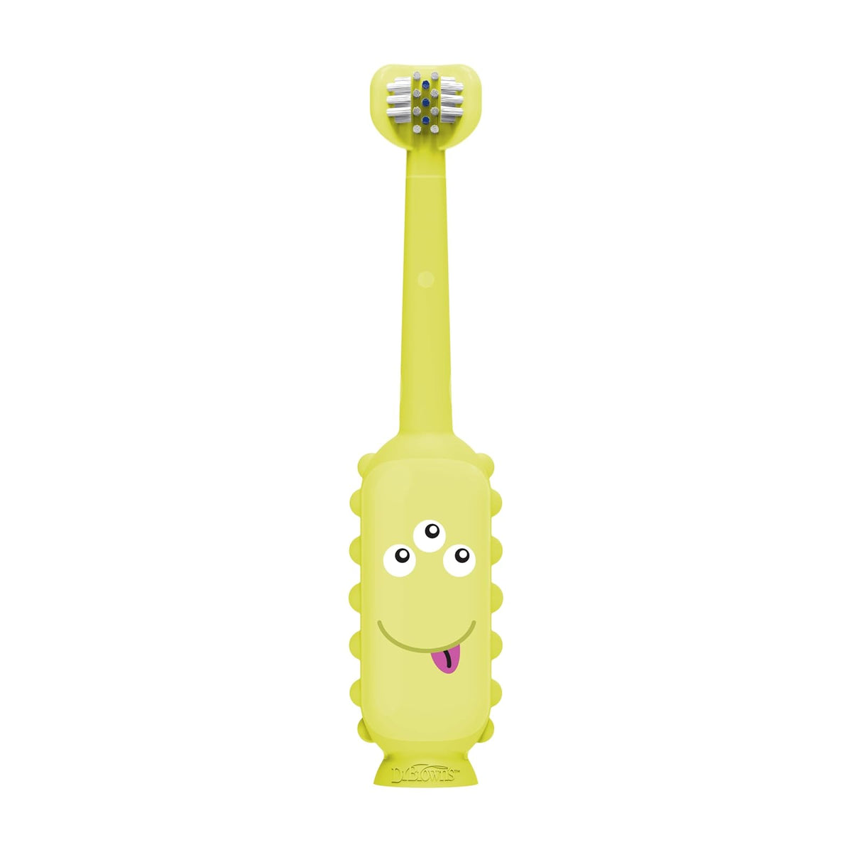 Cepillo de dientes para bebés Monstruo verde Dr. Brown's
