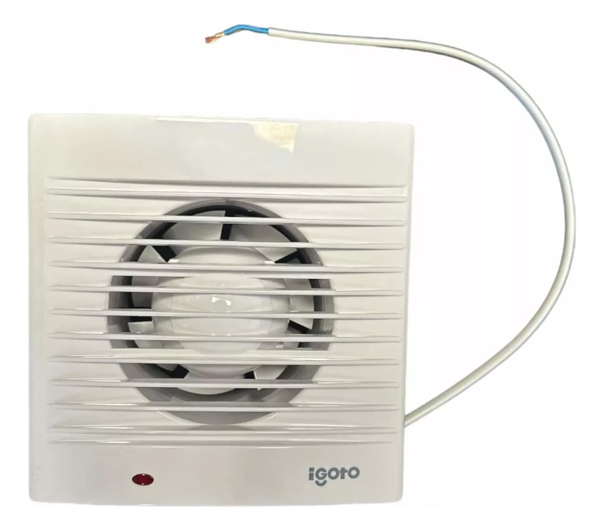 Igoto EX4-16W Extractor de aire empotrable 16W, Color blanco, 15X15 cm
