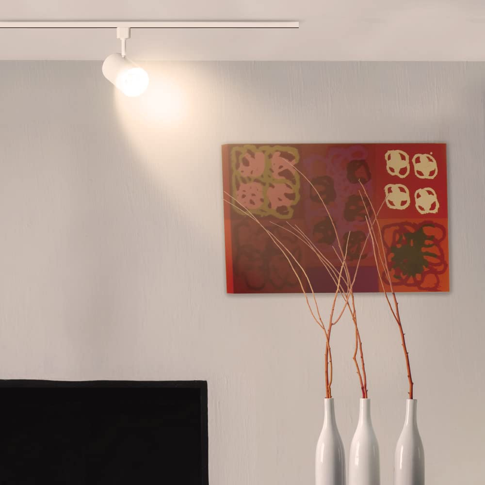Tecnolite Lámpara de interior Spot LED para riel, 16 W, Luz suave cálida