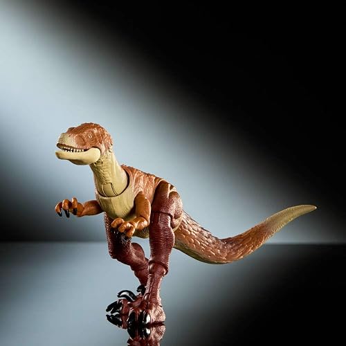 Jurassic World Hammond Collection Dinosaurio de Juguete Ornitholestes 8+ | Figura de dinosaurio de alta calidad con ojos realistas, 18 puntos de articulación y garras intercambiables, JKM91