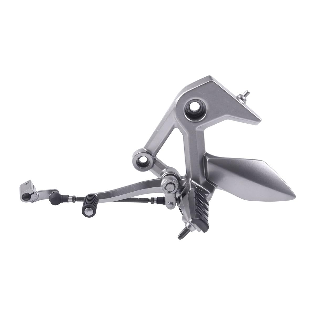 Italika F11010425 Conjunto Posapie Delantera Izquierdo, Gris