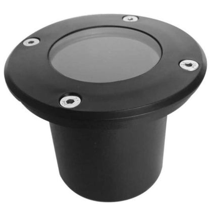 Arlite Luminaria de Piso Empotrable Para Exteriores 50W de Potencía, Vidrio Templado, Color Negro