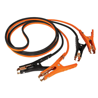 TRUPER Cables Pasa Corriente 3.5 m, Calibre 6 AWG, Naranja/Negro CAP-3506T
