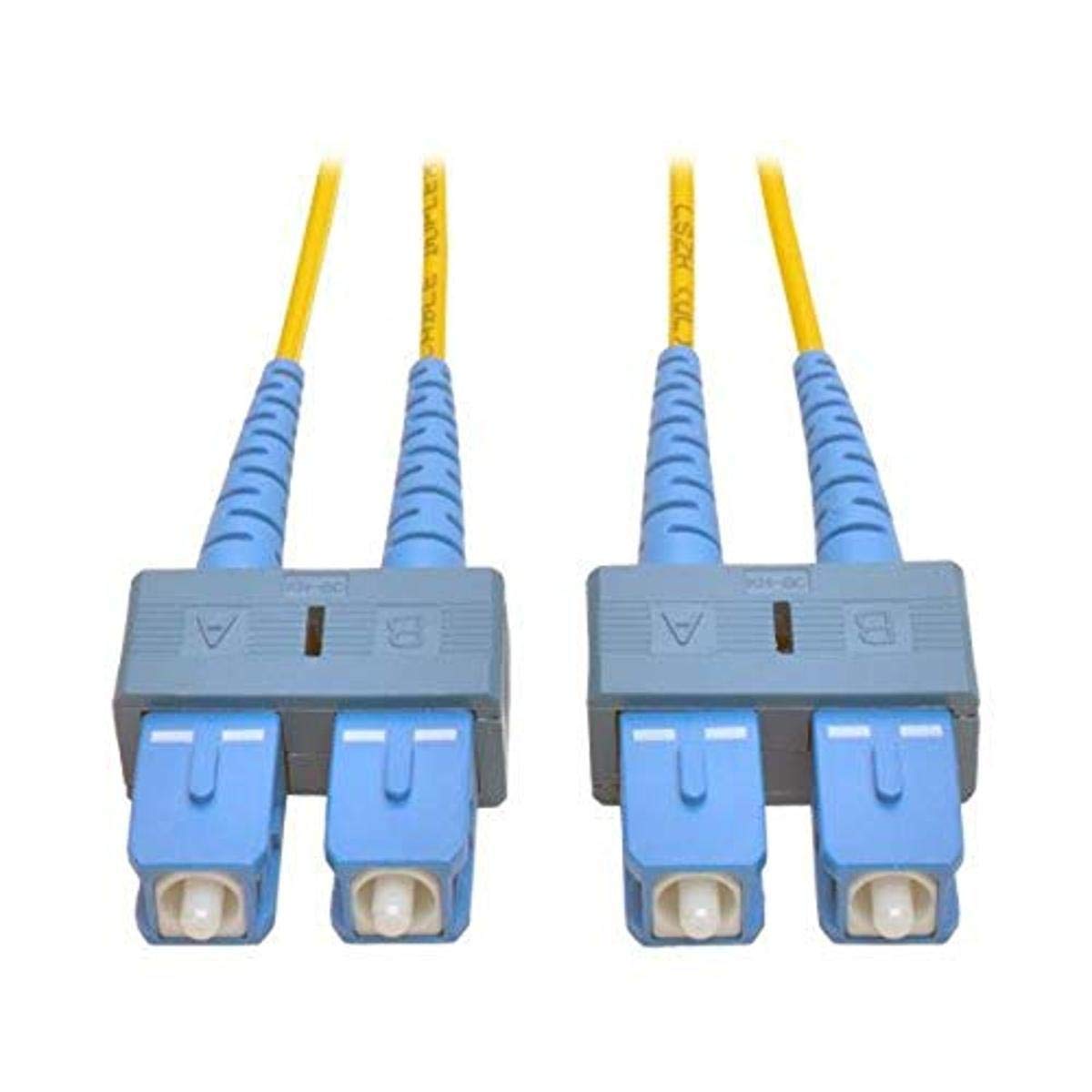 Tripp Lite Duplex Singlemode 8.3/125 Fiber Patch Cable (SC/SC), 5M (16-ft.)(N356-05M)