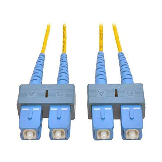 Tripp Lite Duplex Singlemode 8.3/125 Fiber Patch Cable (SC/SC), 5M (16-ft.)(N356-05M)