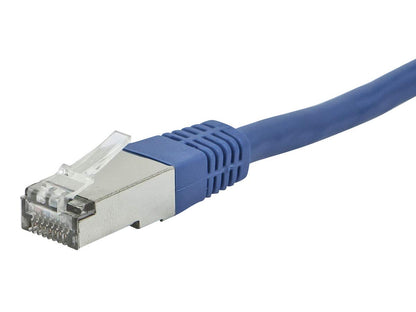 Monoprice Cat6A Ethernet Patch Cable - 25 feet - Blue | Zeroboot, RJ45, Stranded, 550Mhz, STP, Pure Bare Copper Wire, 10G, 26AWG - Entegrade Series