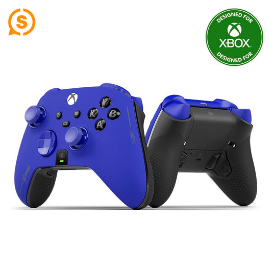 SCUF Instinct Pro Performance Series Mando Inalámbrico Xbox - Paletas Traseras Reasignables - Activadores Instantáneos - Xbox Series X|S, Xbox One, PC y Móvil – Azul