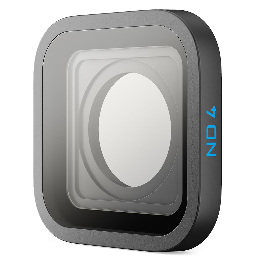 GoPro ND Filter 4 Pack (HERO13 Negro) - Lente Oficial (AENDF-001)