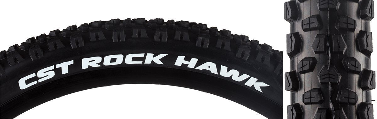 CST TB91055000 Rock Hawk - Neumático para Bicicleta, 27 x 2/3