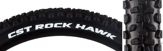 CST TB91055000 Rock Hawk - Neumático para Bicicleta, 27 x 2/3