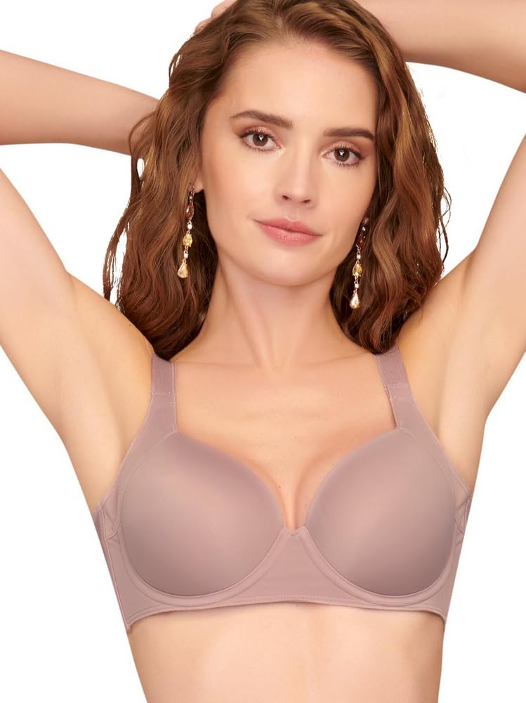 Ilusión brasier de soporte con copa preformada - (38) B - LILA OBSCURO