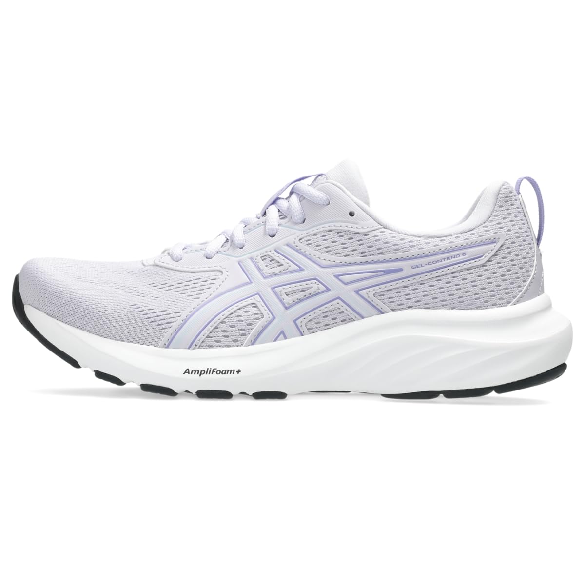 Asics Gel-Contend 9 - Tenis de Correr para Hombre | Zapatos para correr de carretera - 22.5 cm - LILAC HINT - BLUEBELL