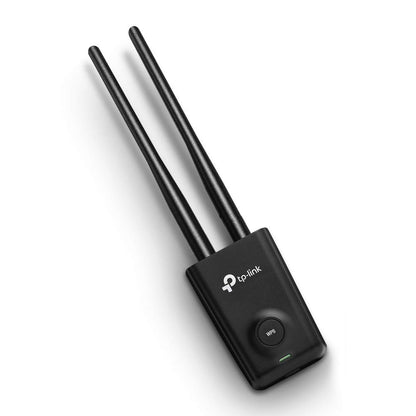 TP-Link TL-WN8200ND Tarjeta de Red Inalámbrica USB N 300Mbps en Alta Potencia, 2 Antenas Desmontables de 5dBi