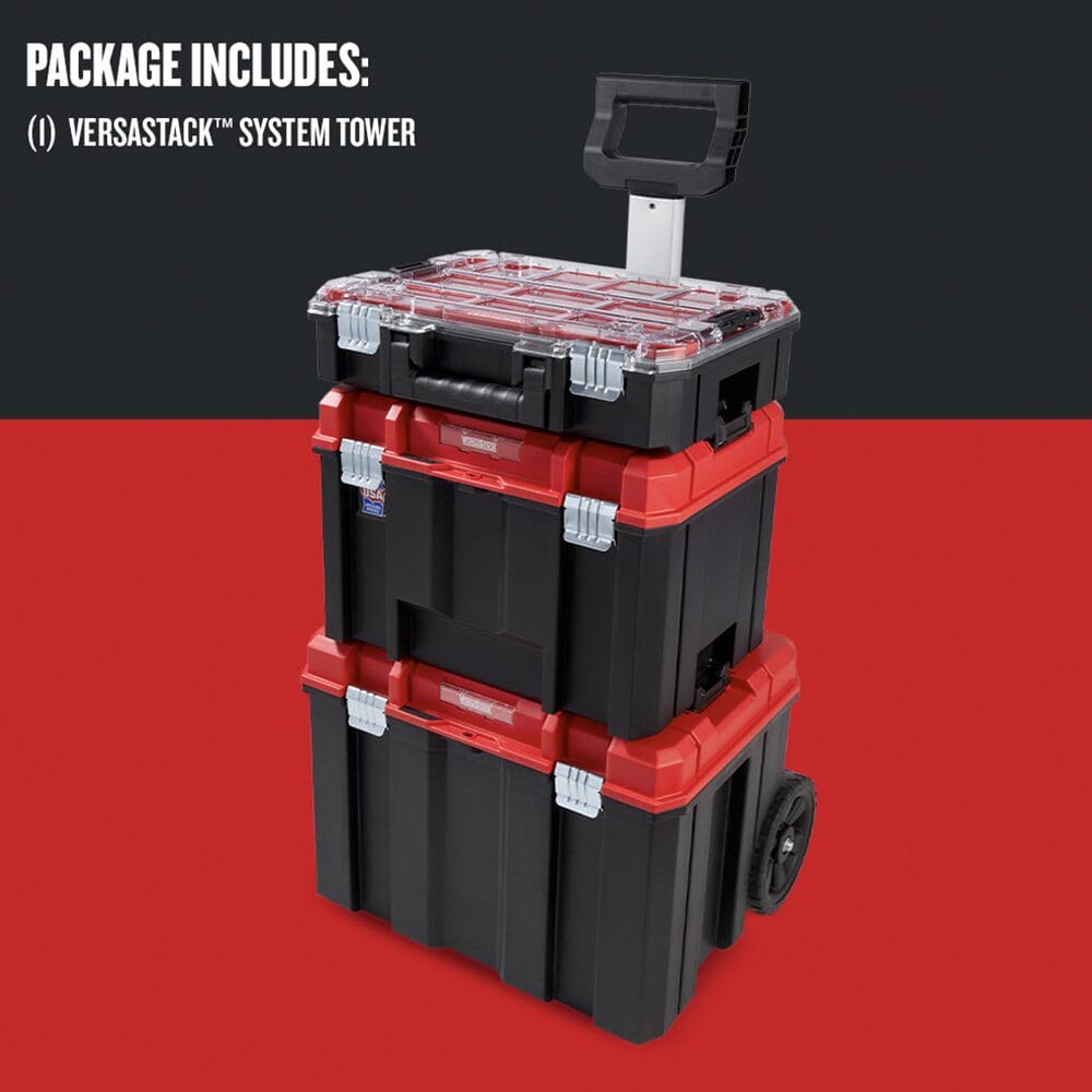 CRAFTSMAN VERSASTACK - Caja de herramientas con cerradura para ruedas de metal de 17 pulgadas
