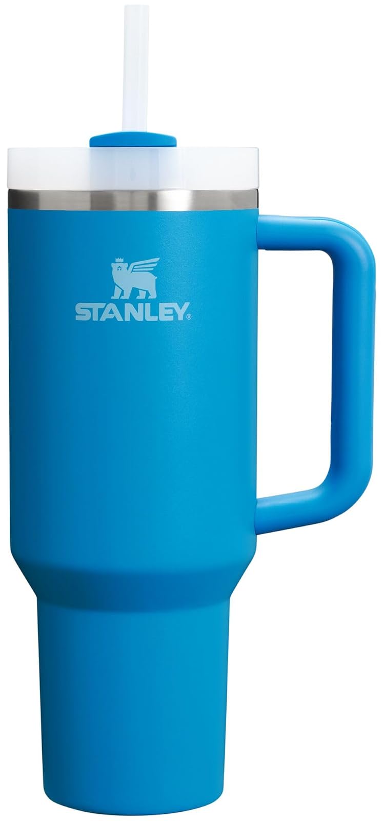 Stanley Quencher H2.0 FlowState Vaso Aislado con Popote, 1180ml - Azul - 40 oz