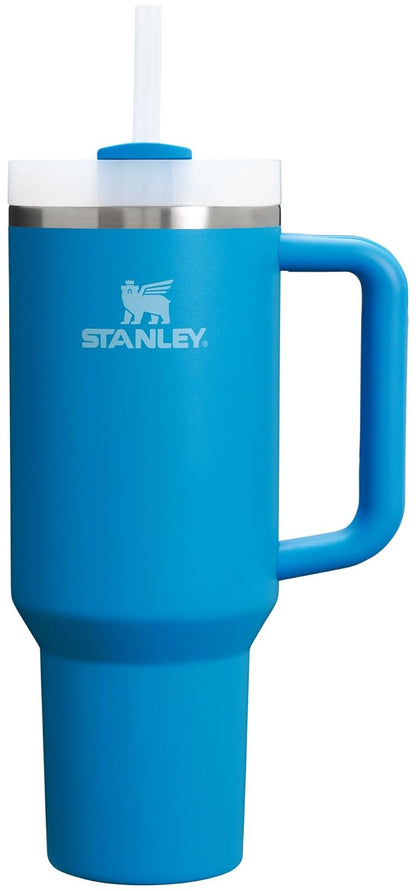 Stanley Quencher H2.0 FlowState Vaso Aislado con Popote, 1180ml - Azul - 40 oz