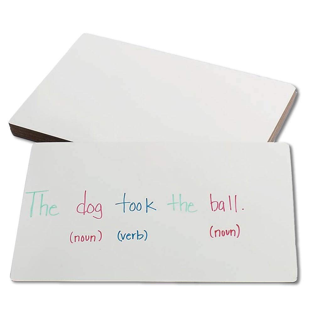 hand2mind Double-Sided Centimeter Grid White Boards for Students, Grid Board for Graphing, Dry Erase Boards, Portable Whiteboard, School Supplies, Classroom Supplies (Pack of 10)