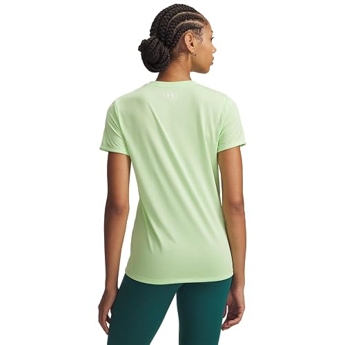 Under Armour Tech Manga Corta Cuello en V Playera para Mujer
