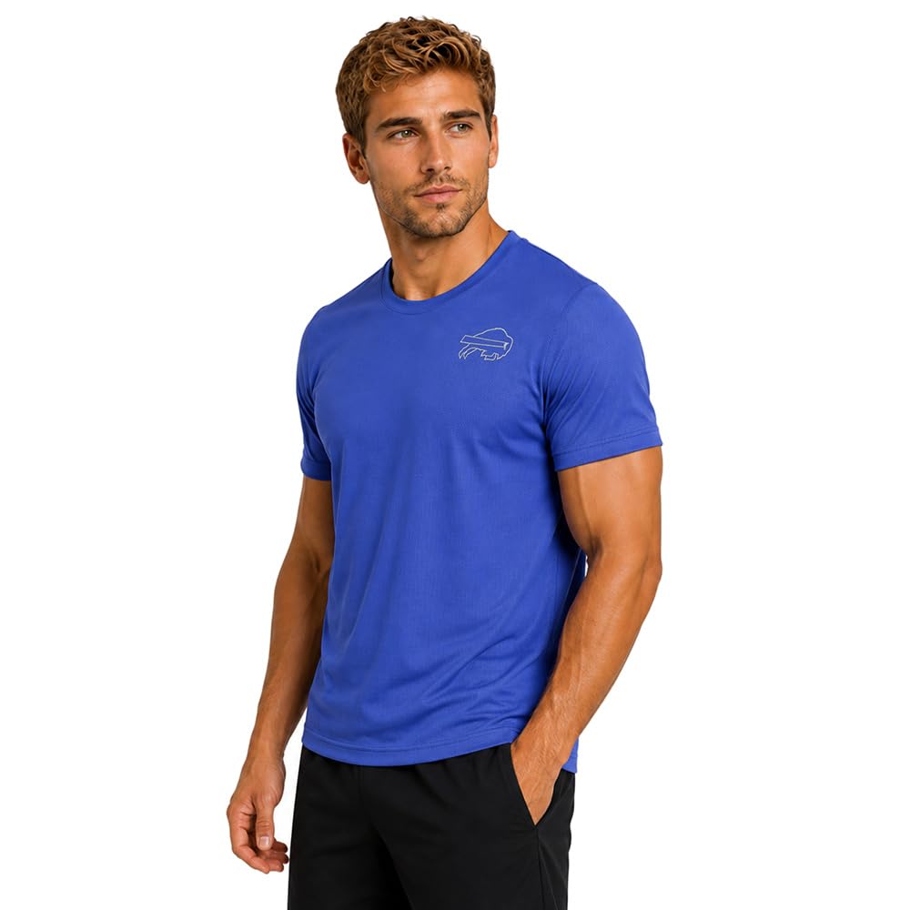 NFL Playera Deportiva Buffalo Bills Azul para Hombre