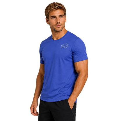 NFL Playera Deportiva Buffalo Bills Azul para Hombre
