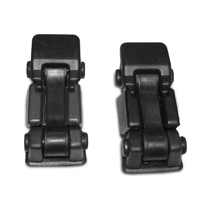 Omix-ADA 13313.09 Kit de Viseras Solares para Jeep Wrangler TJ 1997-2002 - Par de atrapar y soporte
