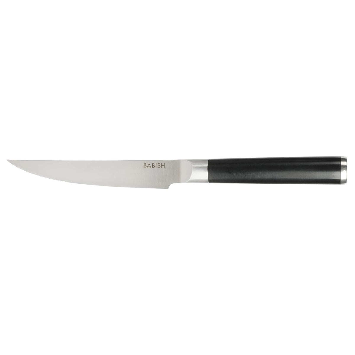 Babish 1.4116 cubiertos de acero alemán de alto carbono, 4 unidades de cuchillo de cocina forjado