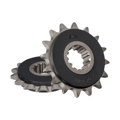 JT Sprockets JTF1370.16RB - Piñón delantero acolchado de goma de 16 dientes, individual
