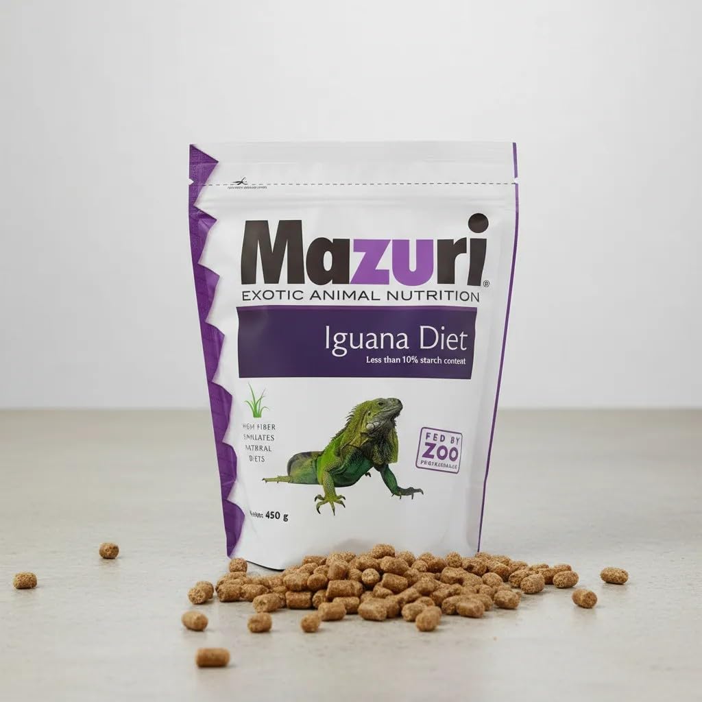 Mazuri Alimento para Iguana 450gr Sabor Natural