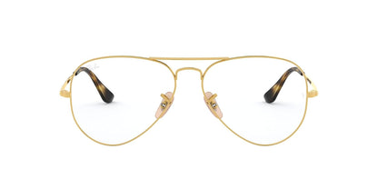Ray-Ban Rx6489 Metal Aviator Prescription Eyeglass Frames