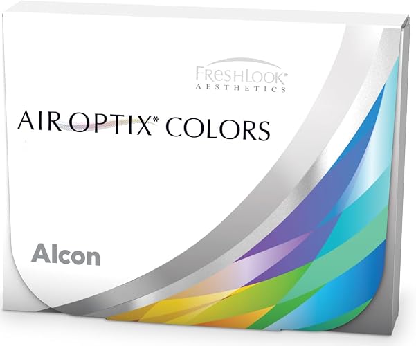 Air Optix Colors Lentes de contacto, 2 lentes, Dioptrías 5.5 Color BROWN