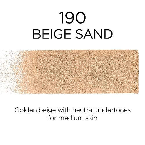 L'Oreal Paris, L´Oréal Paris, Base De Maquillaje En Polvo De Larga Duración, Infallible 24H Freshwear, Tono 190 Beige Sand, 9Gr