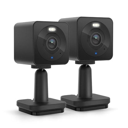 WYZE CAM OG Cámara de Seguridad Inteligente para Interiores y Exteriores con visión Nocturna de Color, Foco Integrado, detección de Movimiento, Audio de 2 vías, Compatible con Alexa y Google