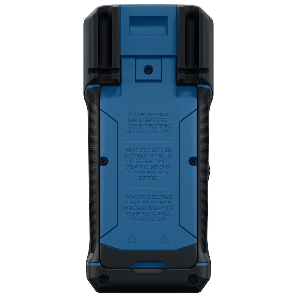 Multímetro Bosch GDM 600-15 | True RMS, LCD invertido, mide frecuencia/continuidad/resistencia/capacitancia, mín./máx/promedio, cables de prueba MS 90