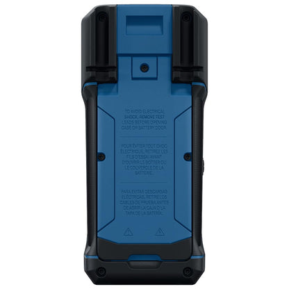 Multímetro Bosch GDM 600-15 | True RMS, LCD invertido, mide frecuencia/continuidad/resistencia/capacitancia, mín./máx/promedio, cables de prueba MS 90