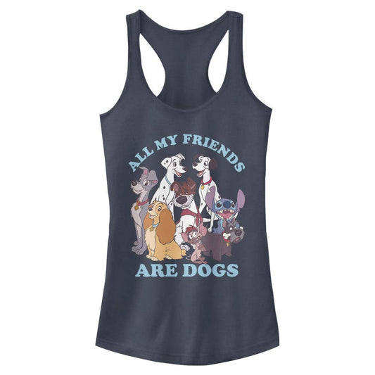 Disney Dog Friends Camiseta Mujer