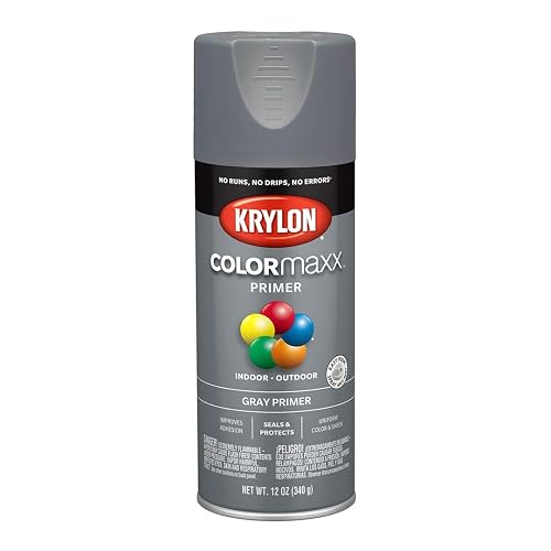 Krylon ColorMaxx Primer Premium en Aerosol Gris