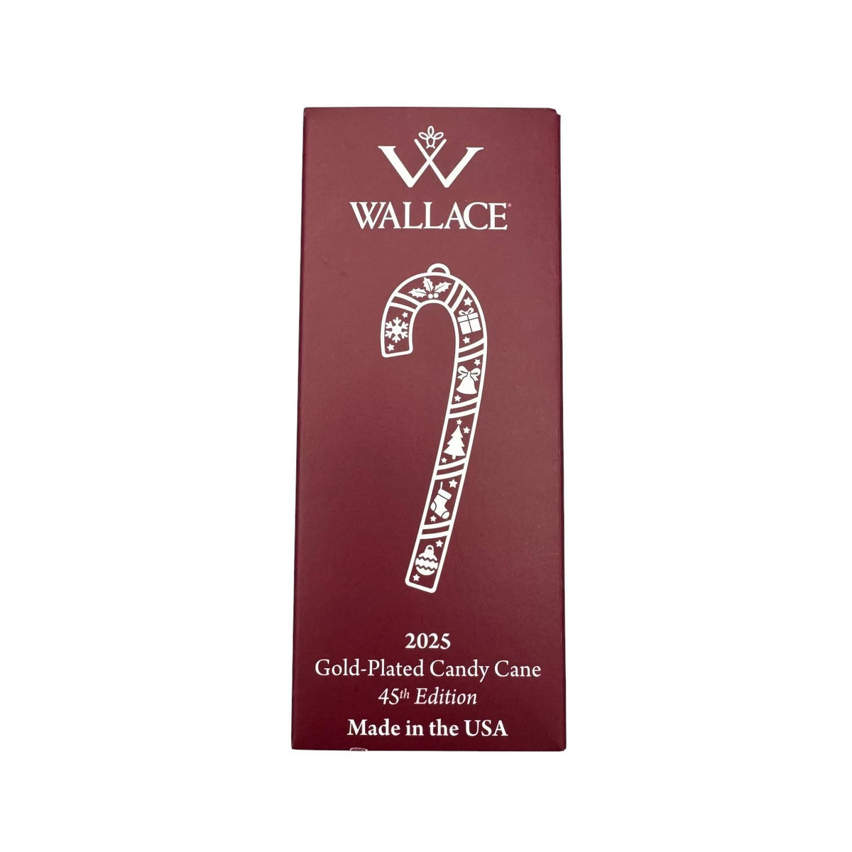 Wallace 2025 - Adorno de bastón de Caramelo, Chapado en Oro y esmaltado, 45ª edición