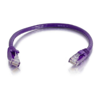 C2G Cable de Red Cat5e Patch, Varios Colores y Tamaños - Púrpura - 45.7 m