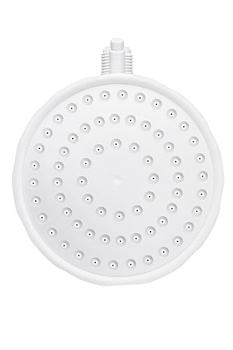 Rotoplas Regadera eléctrica, EcoDucha, Regadera de Baño Eléctrica de Bajo Consumo, con Doble Cámara de Calefacción, Potencia: 5000 Watts, 127 V ~ 60 Hz, Color: Blanco