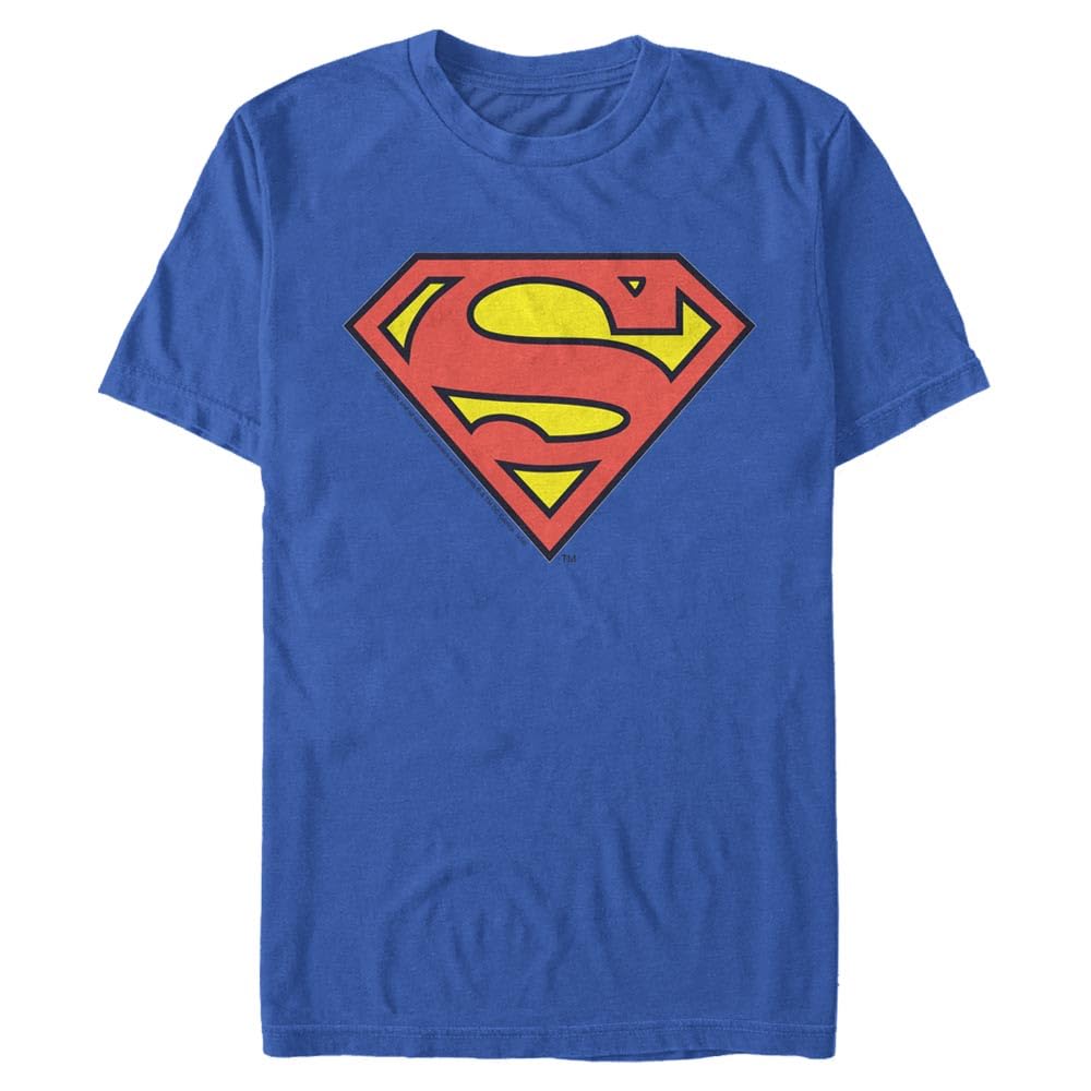 Warner Bros. Camiseta para Hombre, Royal, Medium