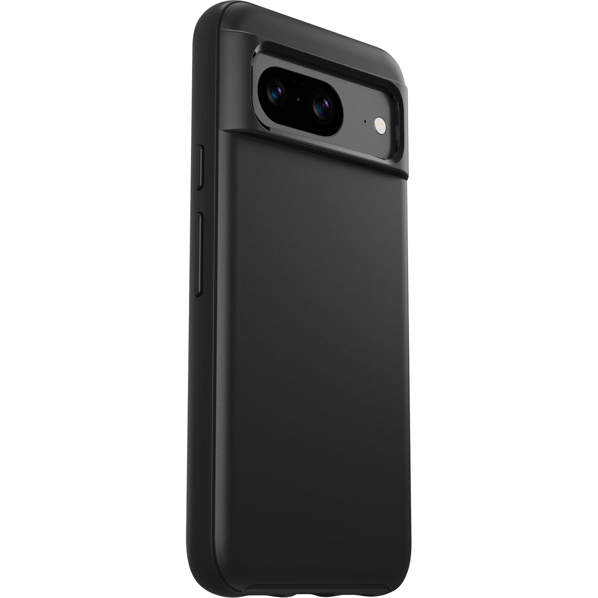 OtterBox - Funda para Google Pixel 8 Symmetry Series, Color Negro, Ultra Elegante, Compatible con Carga inalámbrica, Bordes elevados Que protegen la cámara y la visualización (se envía en Bolsa de