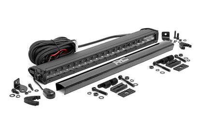 Rough Country 70720BL Barra de Luz LED CREE de Una Fila de 50.8 cm, Serie Negra