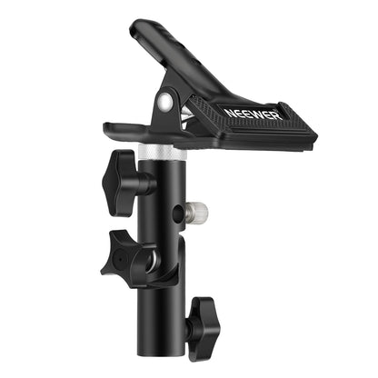 NEEWER Estudio Fotográfico Resistente Metal Pinza Soporte para Reflector | con 5/8" Soporte de Luz Attachment