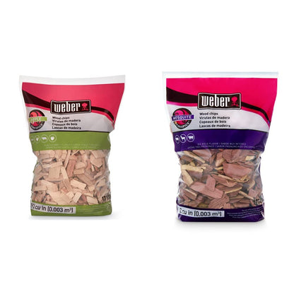 APPLE WOOD CHIPS + MESQUITE WOOD CHIPS